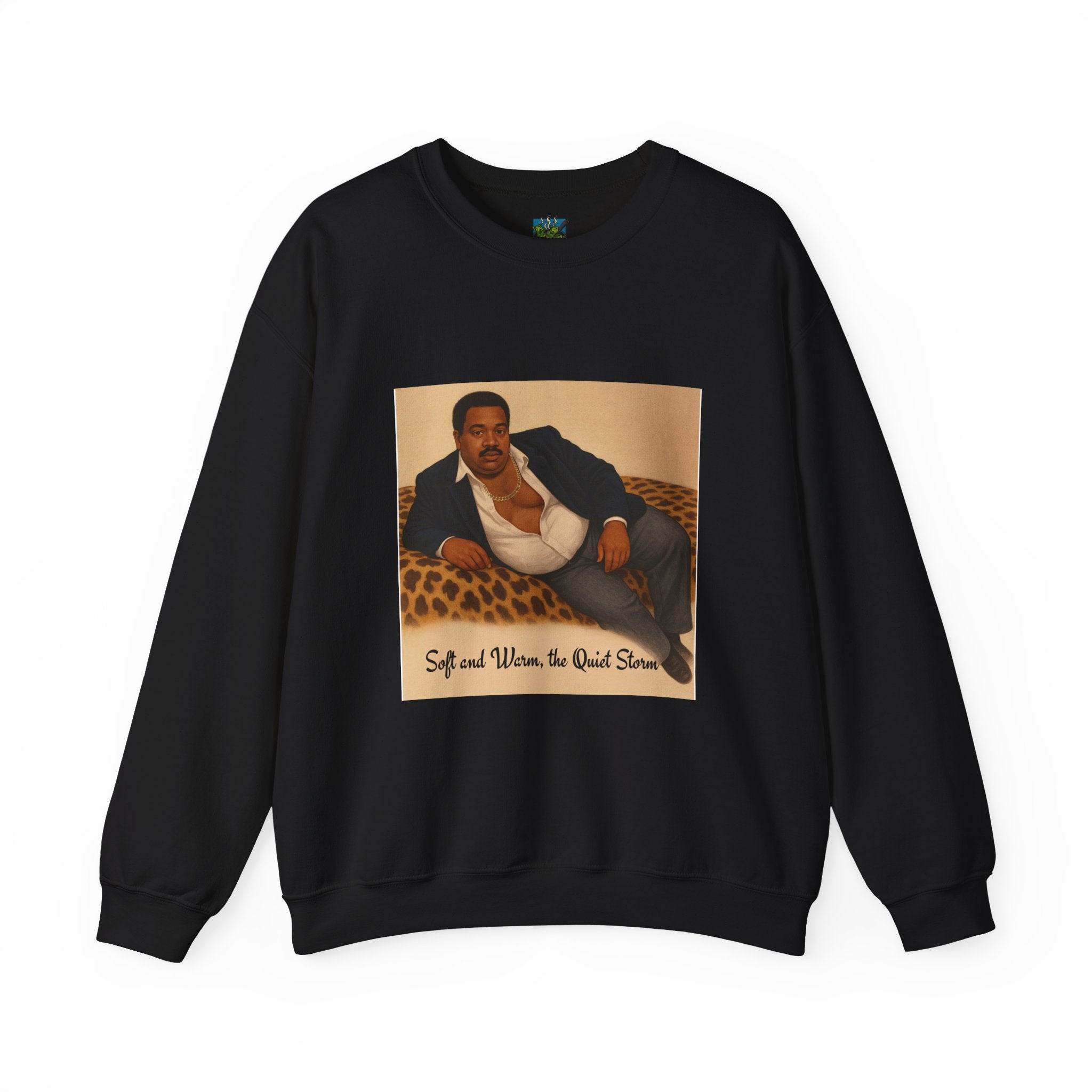 Crewneck Sweatshirt — Vintage  R&B Radio Cozy Graphic