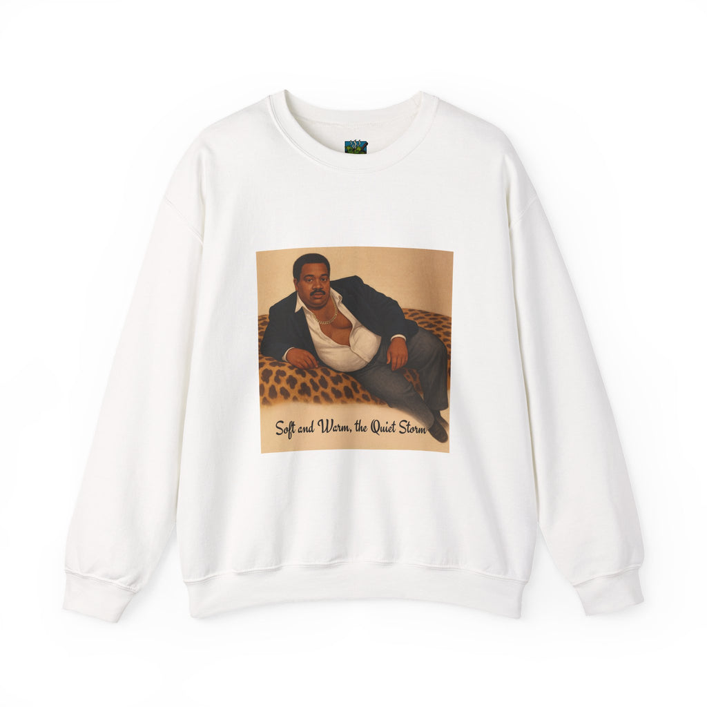 Crewneck Sweatshirt — Vintage  R&B Radio Cozy Graphic