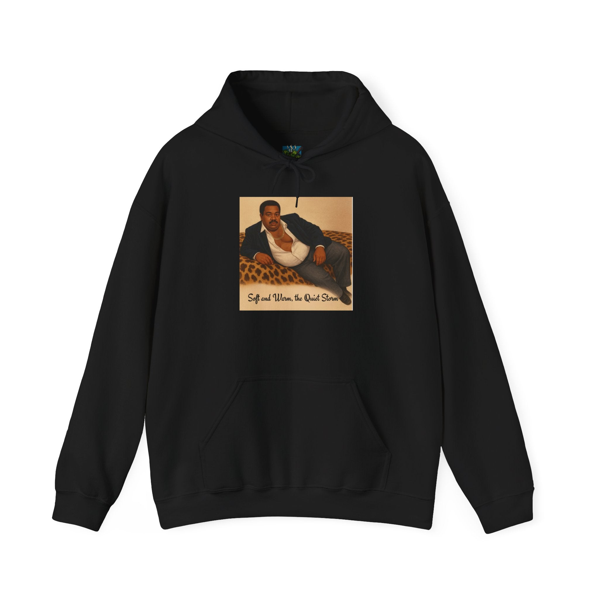 Unisex Heavy Blend™ Hooded Sweatshirt "Soft and Warm, the Quiet Storm"