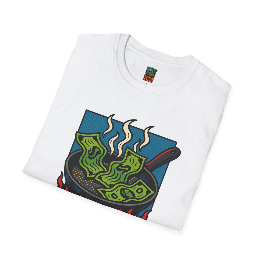 T-Shirt — "Who Ate My Bacon?" Funny Bacon Graphic Tee