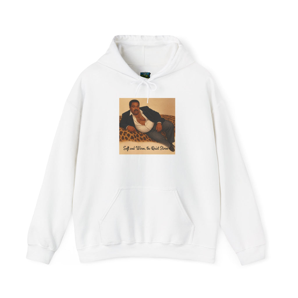 Unisex Heavy Blend™ Hooded Sweatshirt "Soft and Warm, the Quiet Storm"