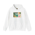 Bahamas Vintage Postcard Hoodie | Beach Scene, Retro Stamp, Tropical Note