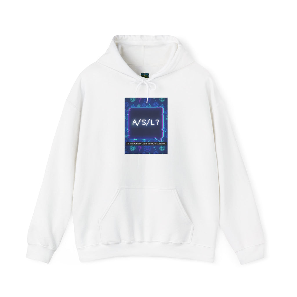 A/S/L? Neon Chat Hoodie — Retro Internet Graphic Pullover