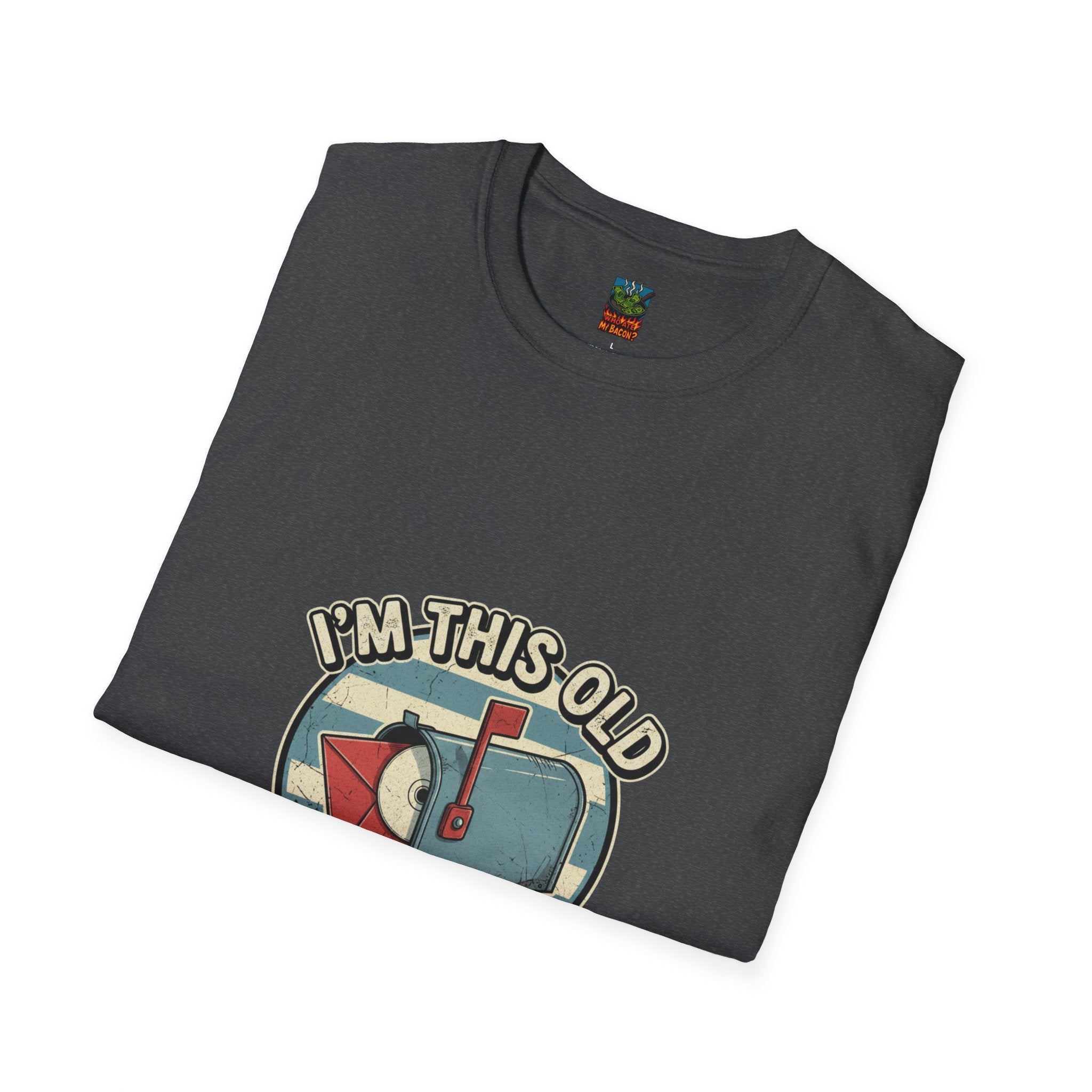 T-Shirt - "I'm This Old" DVD in Mailbox Retro Graphic Tee