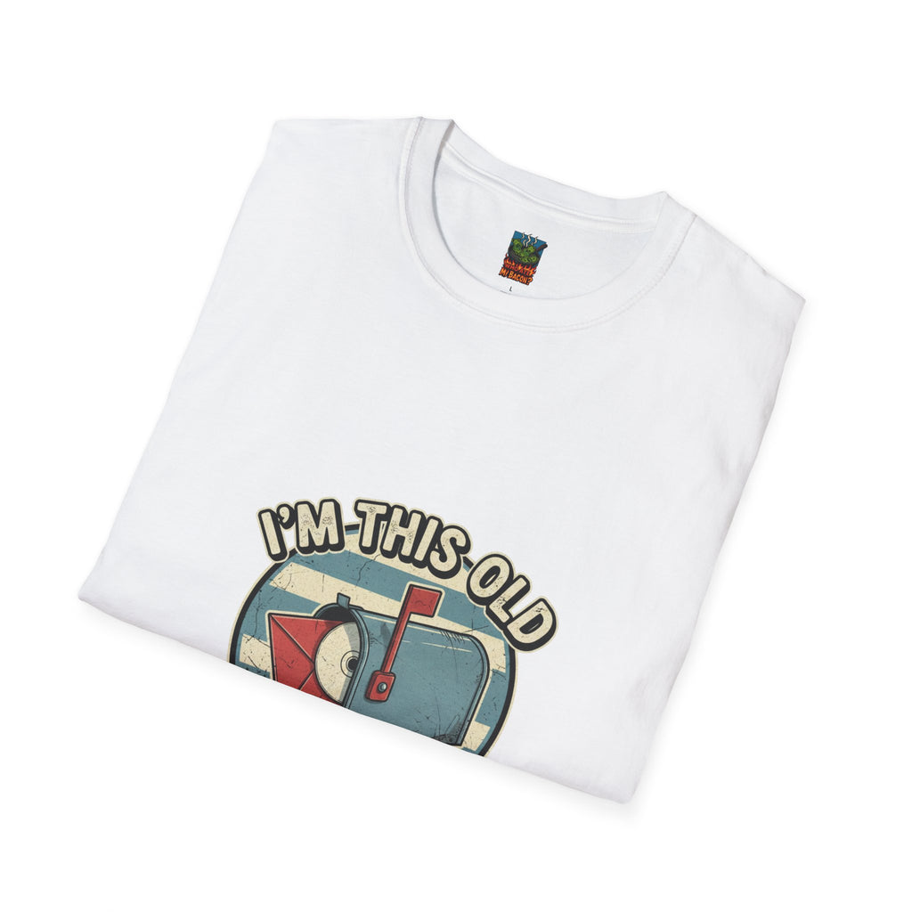 T-Shirt - "I'm This Old" DVD in Mailbox Retro Graphic Tee
