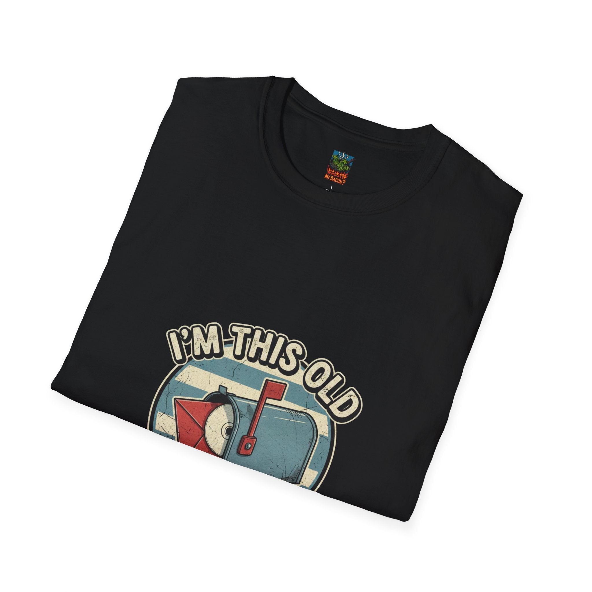 T-Shirt - "I'm This Old" DVD in Mailbox Retro Graphic Tee